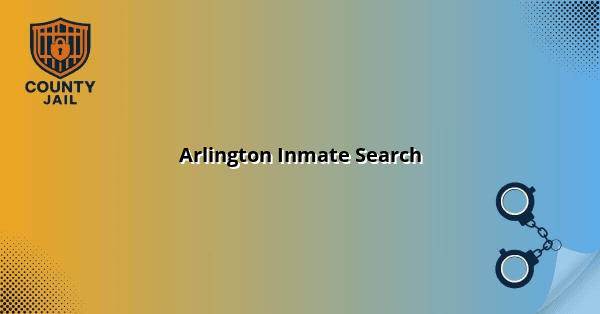 Arlington Inmate Search