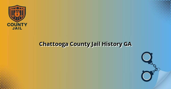 Chattooga County Jail List