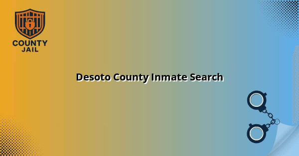 Desoto County Jail Inmate Roster