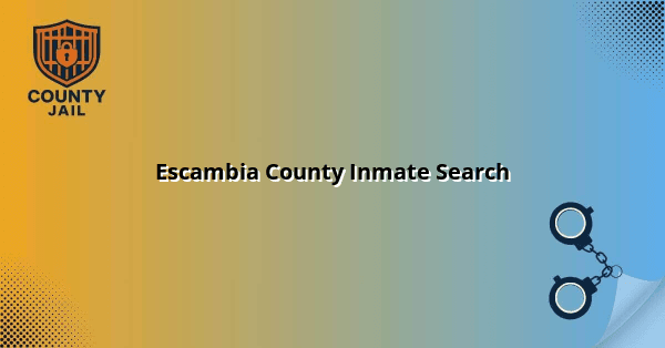 The Inside Scoop on Escambia County Jail Inmate View: What You Need to Know