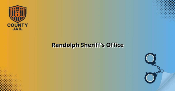 Randolph Sheriff’s Office