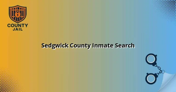 Sedgwick County Inmate Search