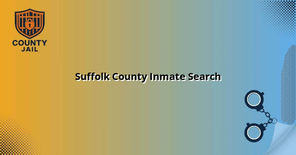 Suffolk County Inmate Search