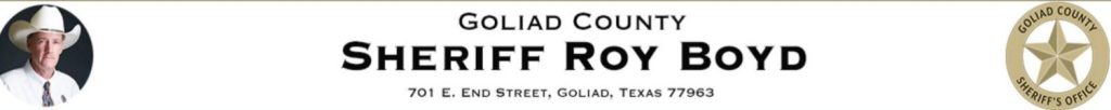 Goliad County Jail Inmate Lookup
