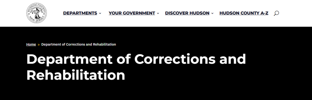 Hudson County Jail Inmate Lookup