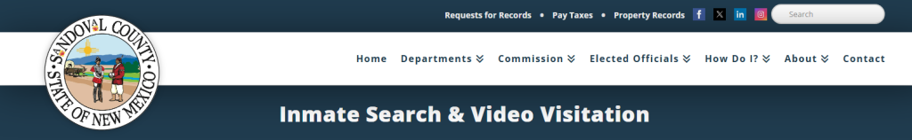 Sandoval County Jail Inmate Lookup