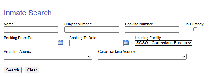Snohomish County Inmate Search